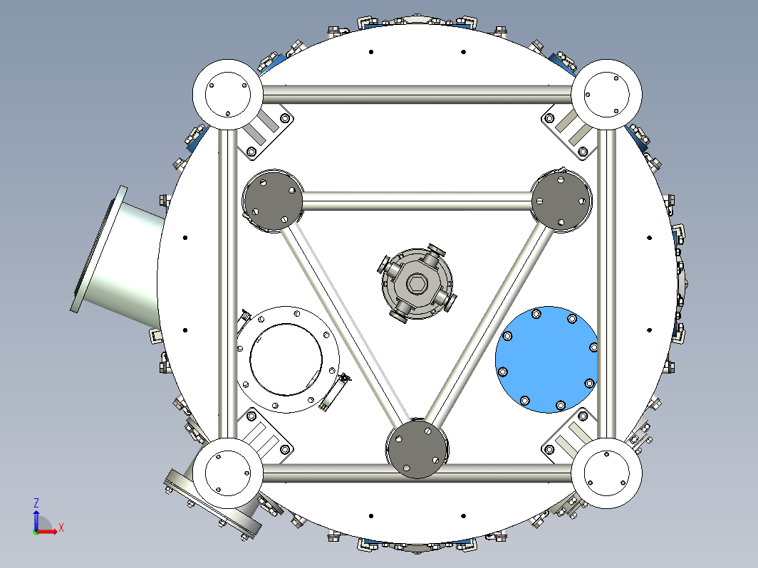 八角形真空室(无菌实验设备)