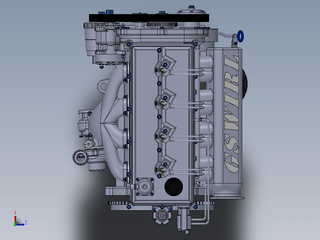 GSwirl CR 200涡轮增压柴油发动机