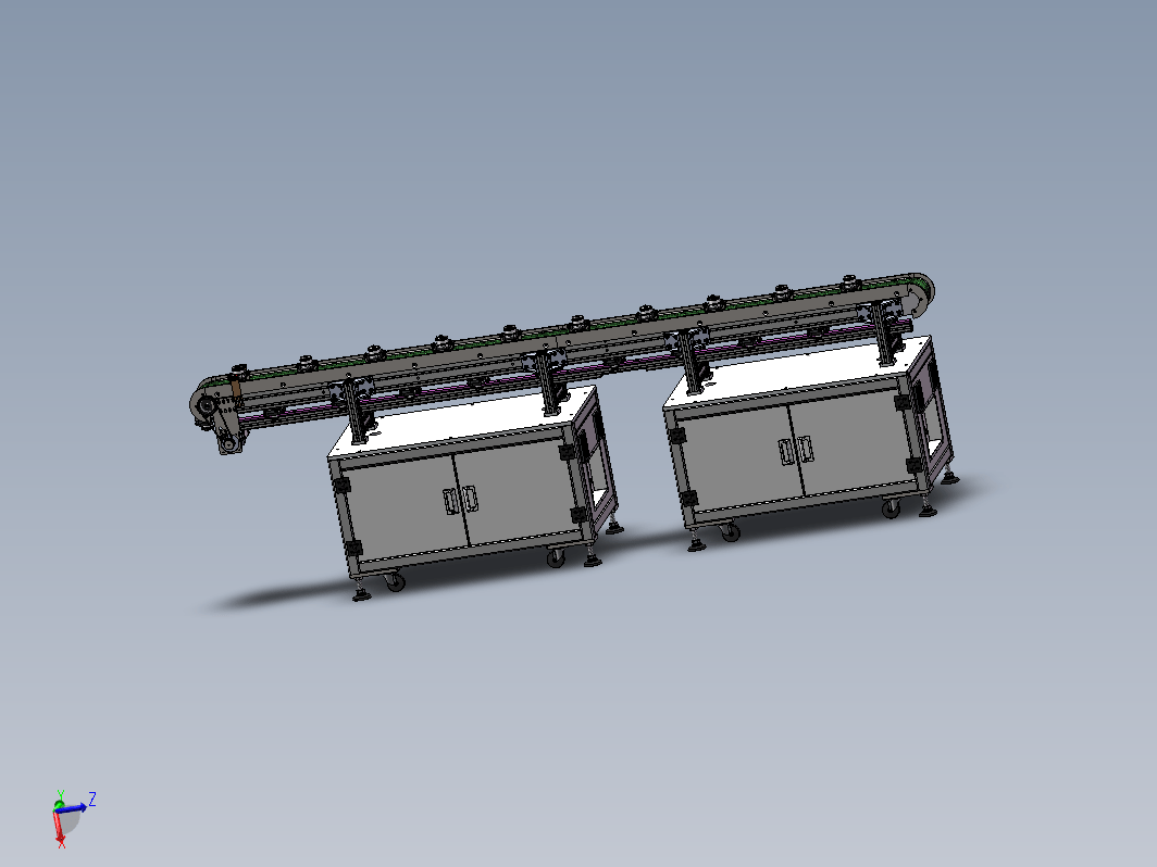 带治具定距皮带线体含BOM