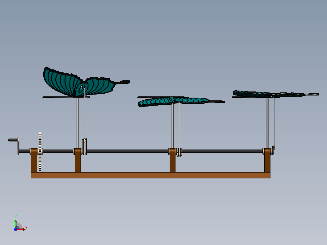 蝴蝶玩具模型