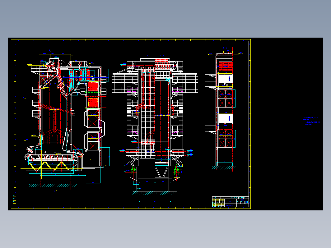 ZKC75-5.3-1型锅炉总图