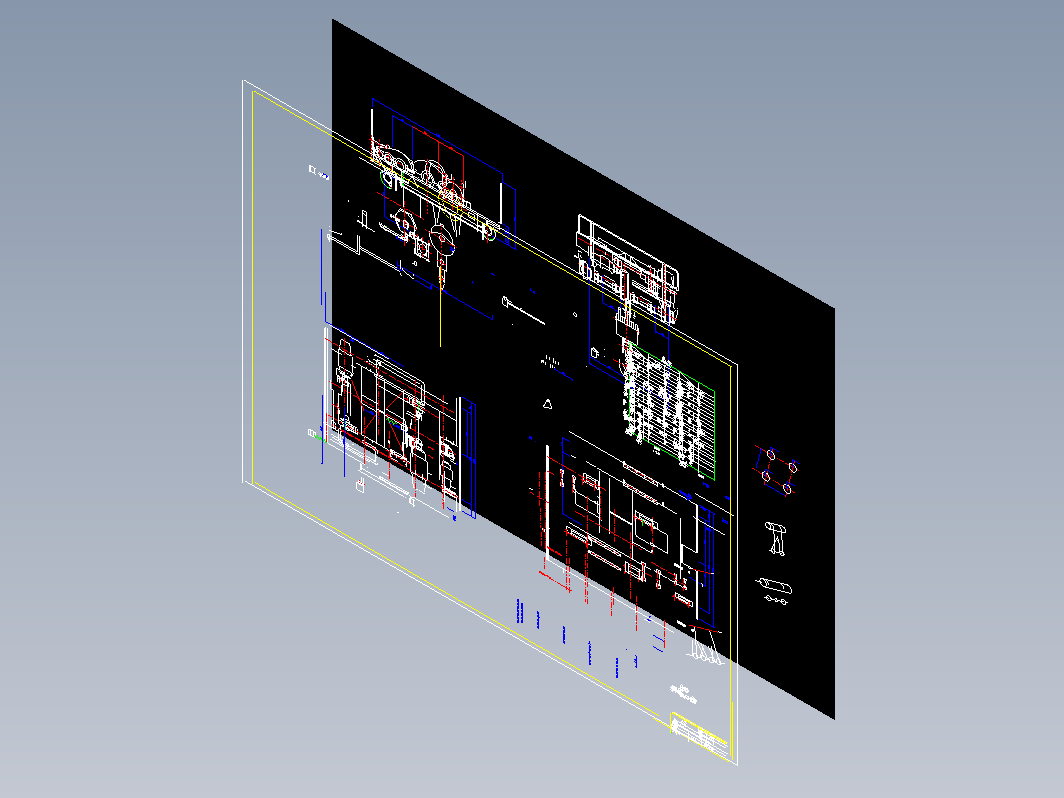 20比5双梁桥式起重机+CAD+说明书