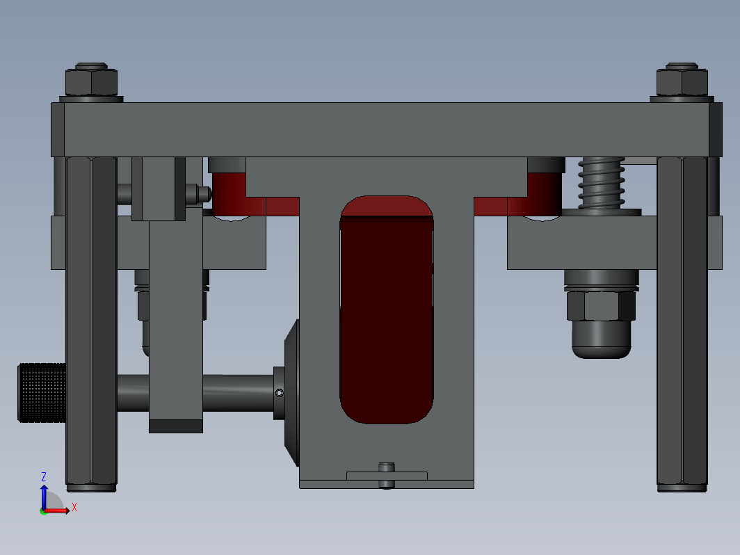 钻床夹具模型