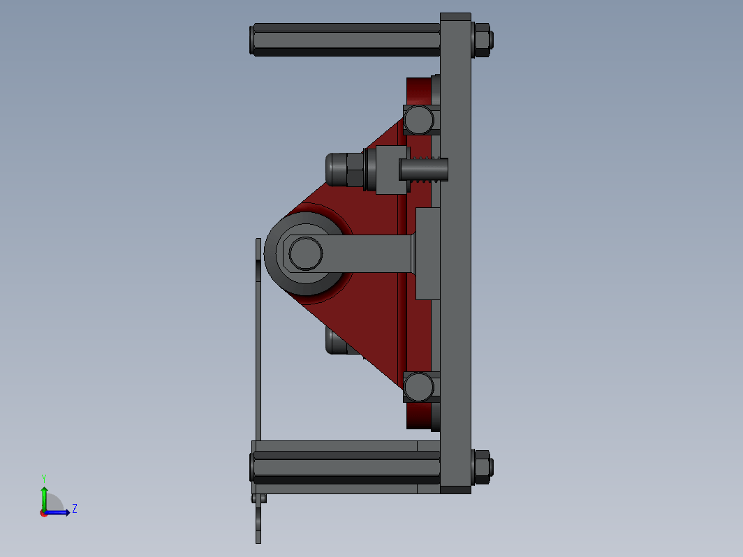 钻床夹具模型