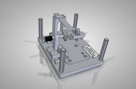 钻床夹具模型缩略图