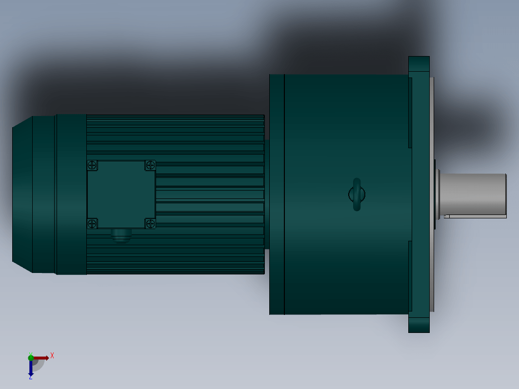 CV-50-2200-50～100立式三相铝壳(刹车)马达减速机[CV-50-2200-50-G3]