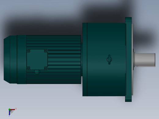 CV-50-2200-50～100立式三相铝壳(刹车)马达减速机[CV-50-2200-50-G3]缩略图