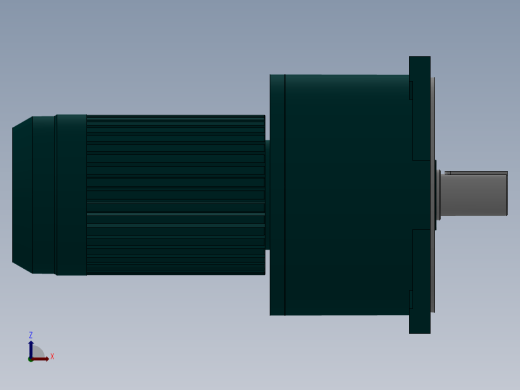 CV-50-2200-50～100立式三相铝壳(刹车)马达减速机[CV-50-2200-50-G3]缩略图
