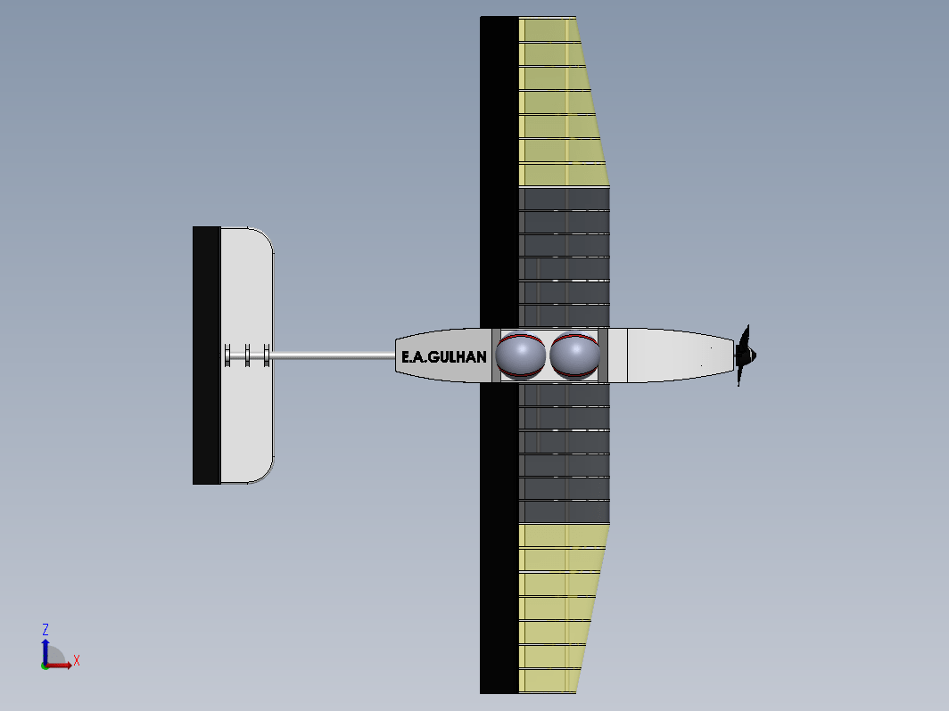 无人机航模结构 SAFITURK