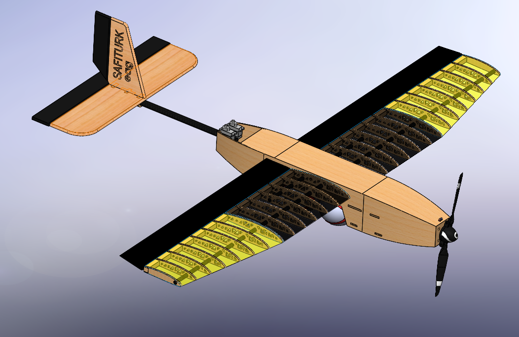 无人机航模结构 SAFITURK