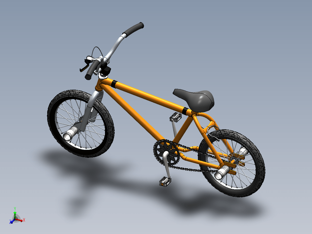 BMX小型自行车