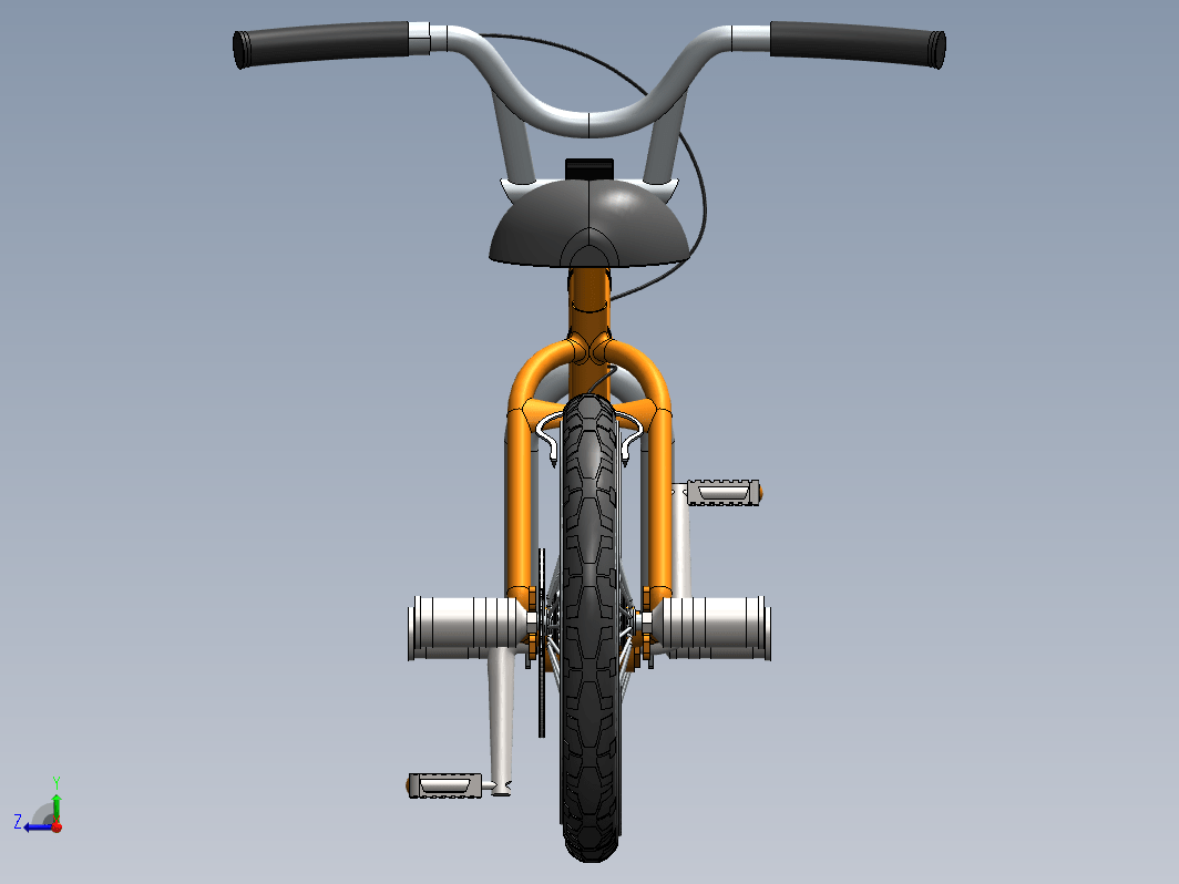 BMX小型自行车