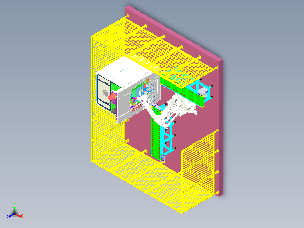 汽车门板塑料部分焊接工作站设计