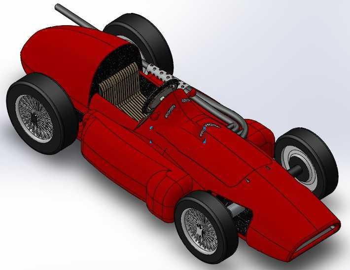33法拉利赛车SW设计