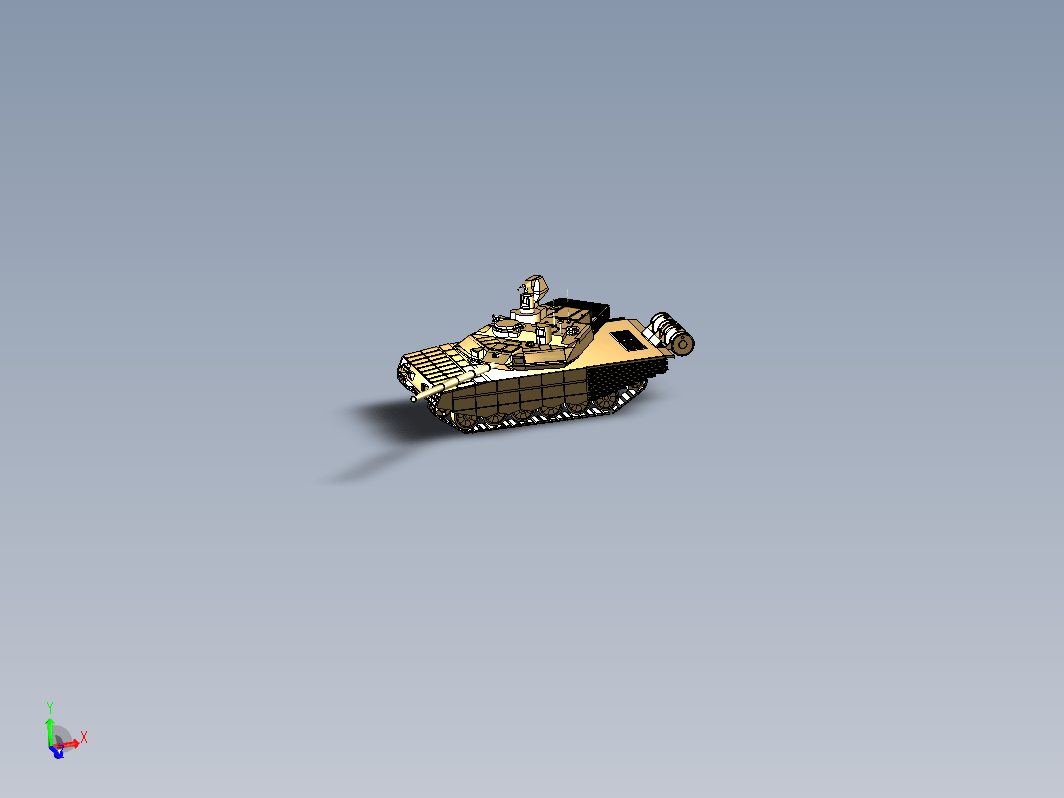 T90MS坦克简易