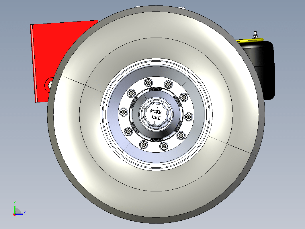 车轴和悬架结构 axle and suspensions