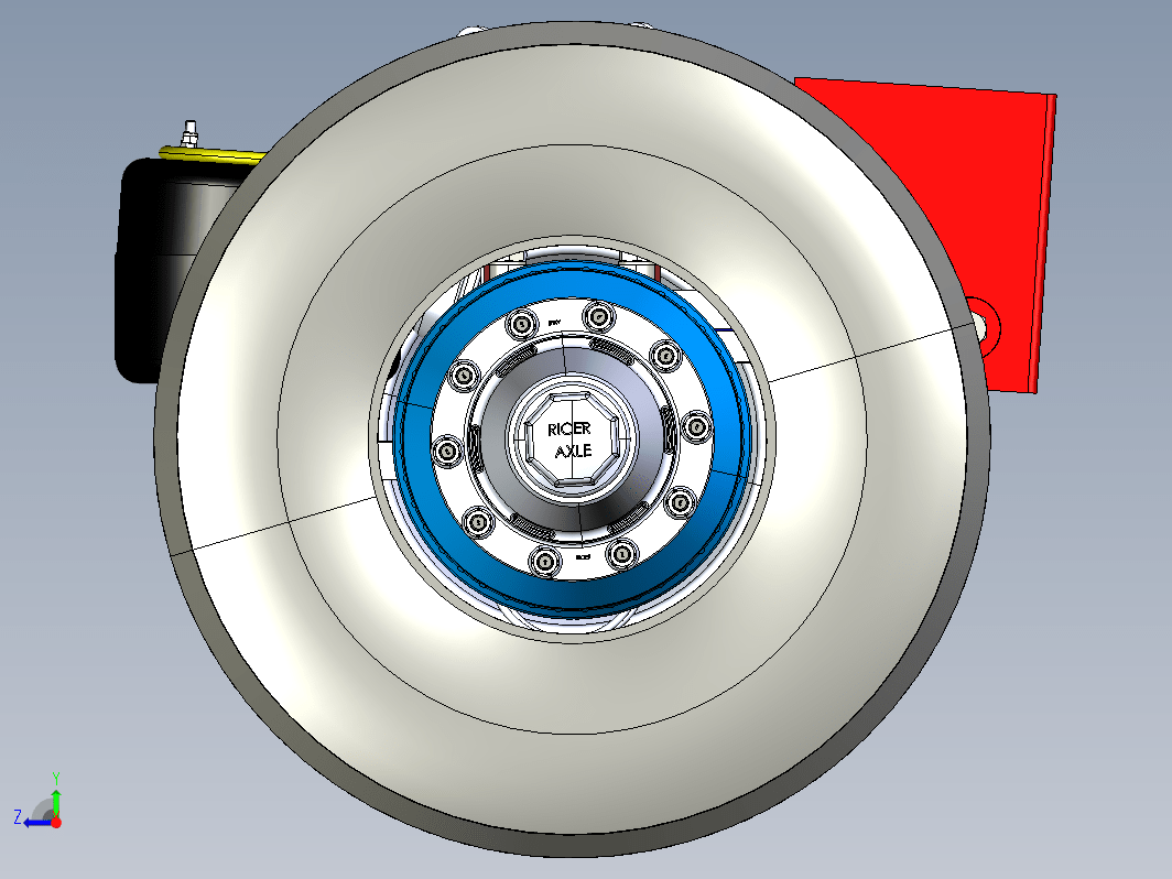 车轴和悬架结构 axle and suspensions