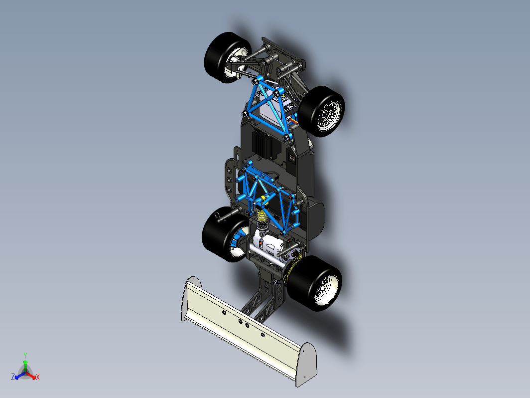 RC TAMYIA 787b Chassis 58102遥控车