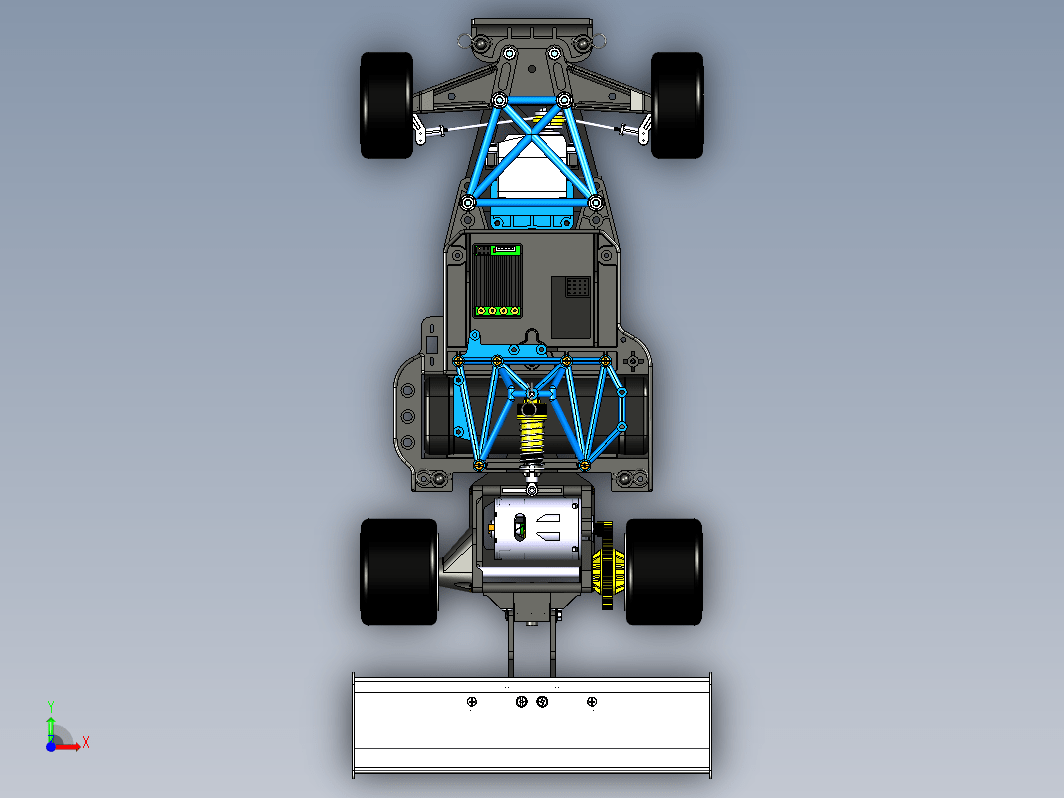 RC TAMYIA 787b Chassis 58102遥控车