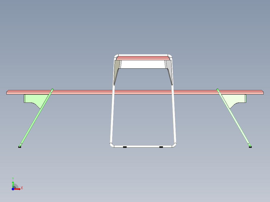 Solid Works 家具设计：现代木桌 2