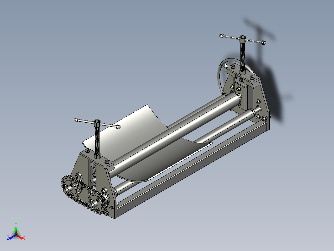 手动金属卷压机 Manual rollers