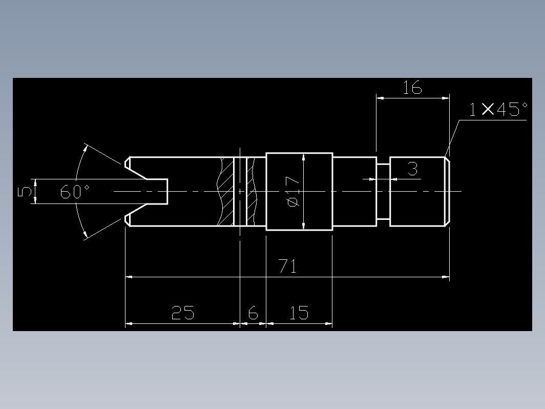 CAD机械零件图-机械制图46