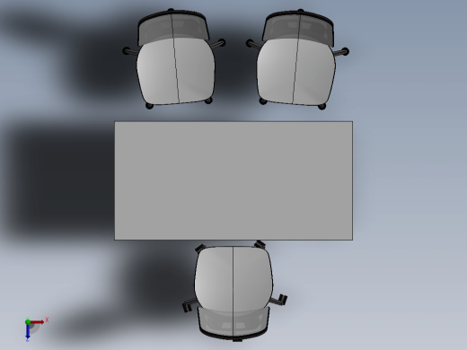 办公桌-06办公套件缩略图