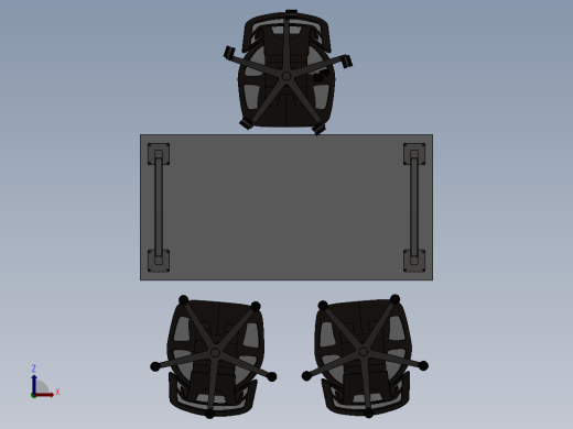 办公桌-06办公套件缩略图