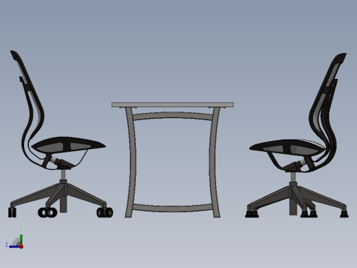 办公桌-06办公套件缩略图