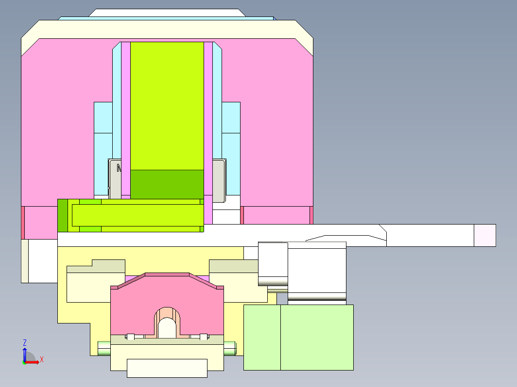 插件机推料机构