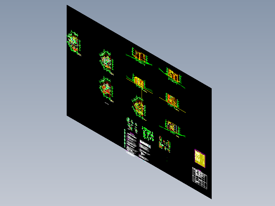 别墅排屋CAD-c1g