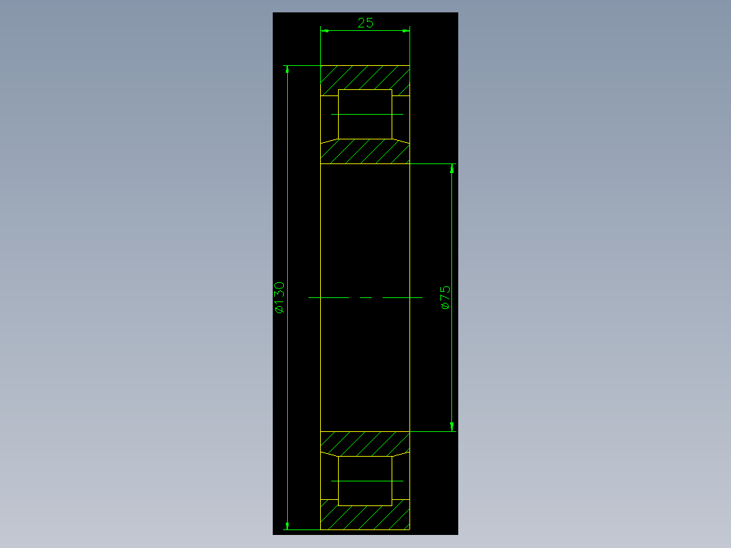 圆柱滚子轴承（GB283-87）NU215