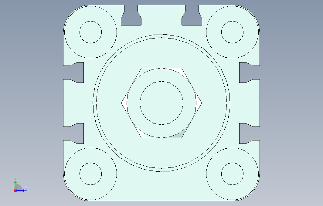 ISO15552-A-DCX_32_50_0标准普通型气缸