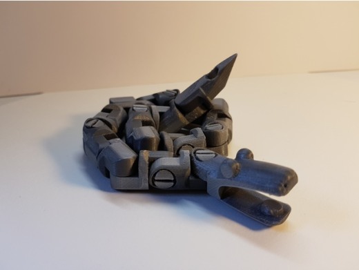 SNAKE蛇拼装玩具模型缩略图
