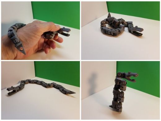 SNAKE蛇拼装玩具模型缩略图