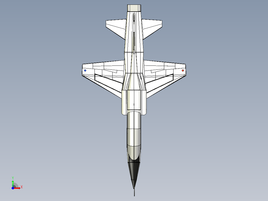 NASA T38禽爪(Talon)教练机飞机