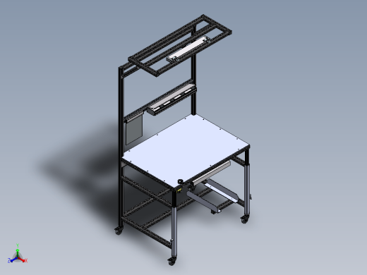 工作台可调节尺寸 L1080mm l=800mm缩略图