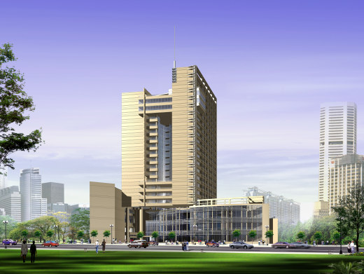 南京地铁培训中心CAD建筑施工图纸缩略图