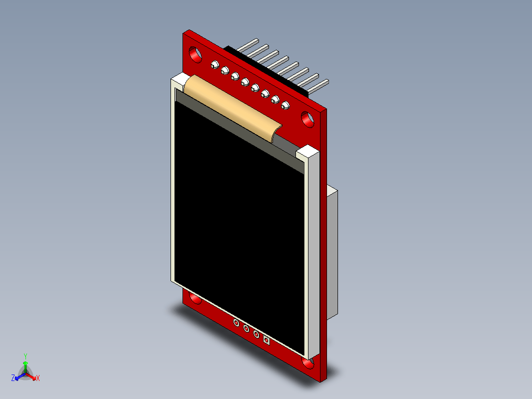 LCD-15143-突破式液晶显示屏1.8128X160火花电子
