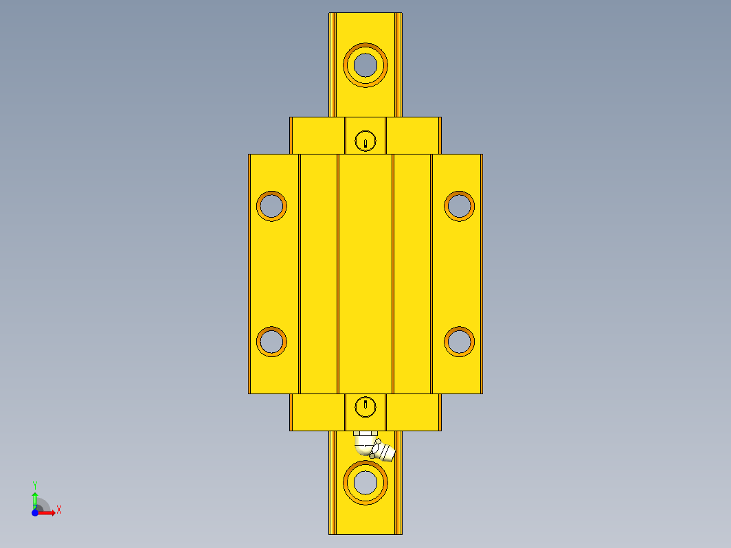 直线导轨23D图-CSK LMG30