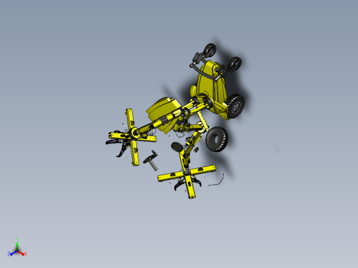 四爪机械臂机器人缩略图