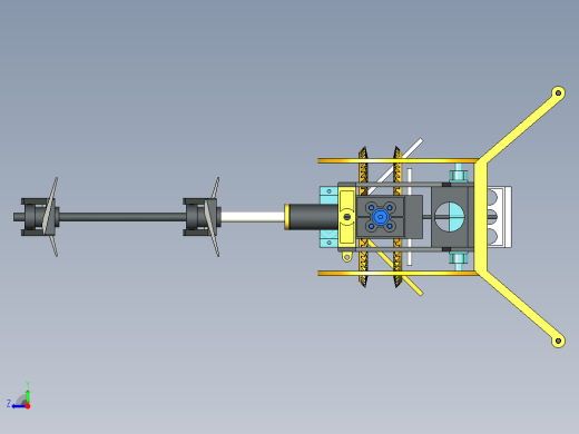同轴遥控直升机玩具结构 Coaxial RC UW Helicopter缩略图