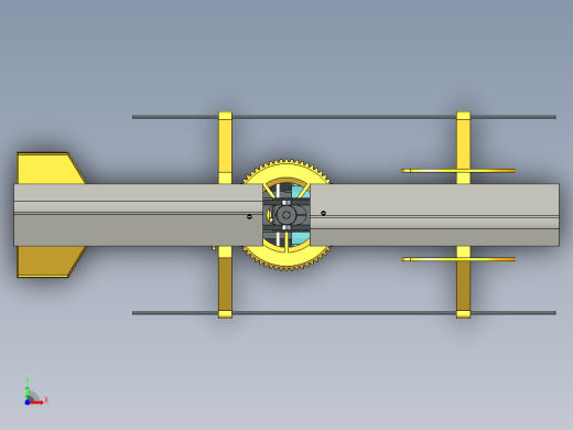 同轴遥控直升机玩具结构 Coaxial RC UW Helicopter缩略图