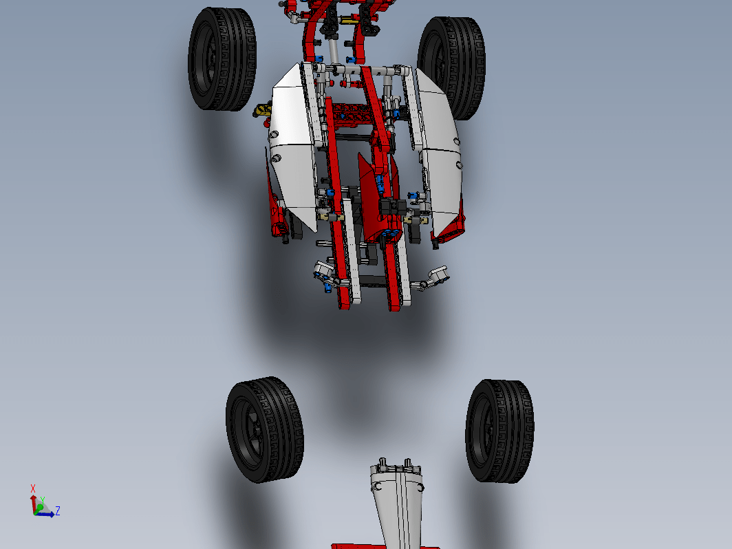 LEGO Formula 1玩具方程式赛车拼装