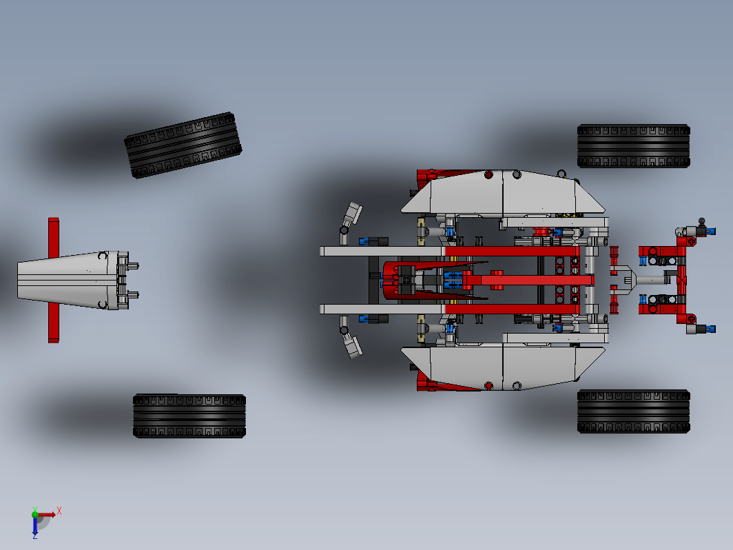 LEGO Formula 1玩具方程式赛车拼装