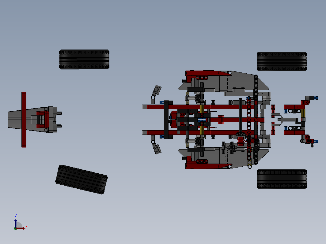 LEGO Formula 1玩具方程式赛车拼装