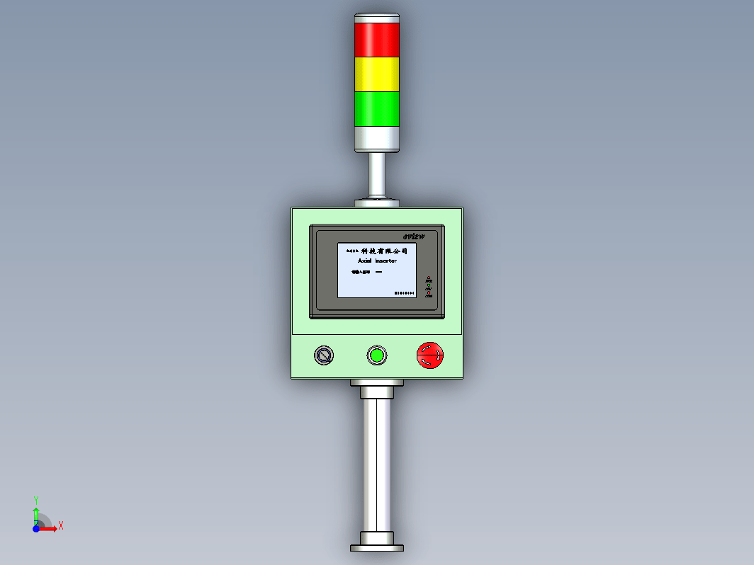 气动自动化设计标准件3D