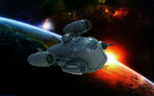 科幻飞行器 Mandalorian Ship缩略图
