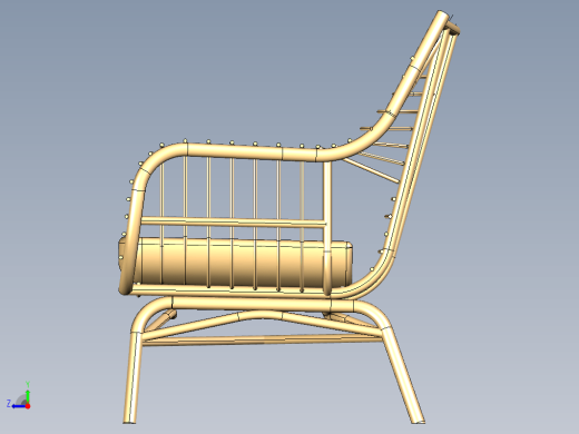 lounge chair休闲藤椅缩略图