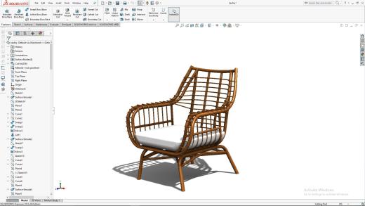 lounge chair休闲藤椅缩略图